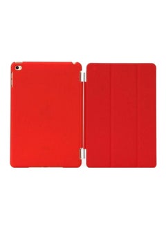 اشتري Folio Case Cover For Apple iPad Mini 2/3/4 أحمر في الامارات