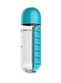 Buy Water Bottle With Pill Organiser in UAE