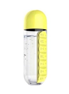 Buy Water Bottle With Pill Organiser in Saudi Arabia