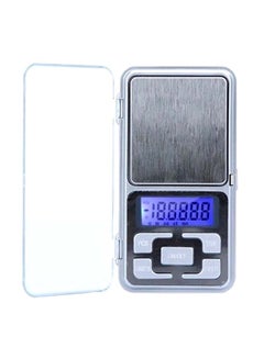 Buy Electronic Digital Pocket Scale Silver/Grey in UAE