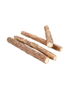 اشتري 4-Piece Catnip Dental Cleaning Chew Sticks Brown في السعودية