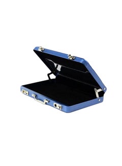 Buy Aluminium Card Case Blue in Saudi Arabia