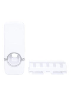 Buy Toothpaste Dispenser White in UAE