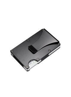 Buy Metal Card Case Black in Saudi Arabia