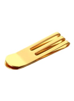 Buy Money Clip Credit Card Holder Gold in Saudi Arabia