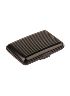 Buy Aluminium Card Holder Black in Saudi Arabia