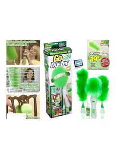 Buy 3-Piece Go Cleaning Duster Green/White in Egypt