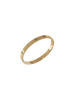 Buy 18 Karat Gold Plated Stainless Steel Bracelet in UAE