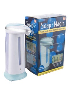 Buy Hands-Free Soap Dispenser With LED White/Green/Clear in Saudi Arabia