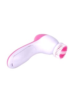 Buy Electric Face Massager White/Pink in Saudi Arabia
