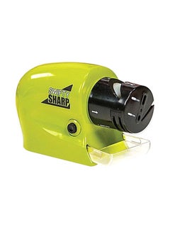 Buy Cordless Motorized Knife Sharpener Green/Black in UAE