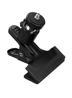 Buy Tripod Camera Clip Clamp Flash Reflector Holder Mount Black in Saudi Arabia