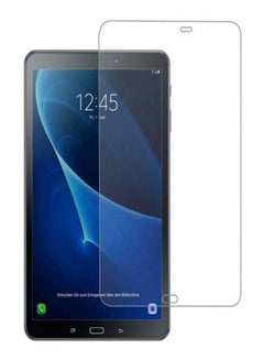 Buy Tempered Glass Screen Protector For Samsung Tab T580 /T585 Clear in UAE