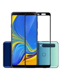 اشتري Tempered Glass Screen Protector For Samsung Galaxy A9 6.3-Inch 2018 أسود / شفاف في الامارات