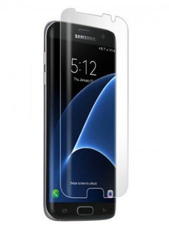Buy Tempered Glass Screen Protector For Samsung Galaxy S7 Edge Clear in UAE