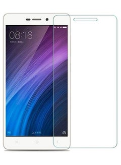 Buy Tempered Glass Screen Protector For Xiaomi Redmi 4A Clear in UAE