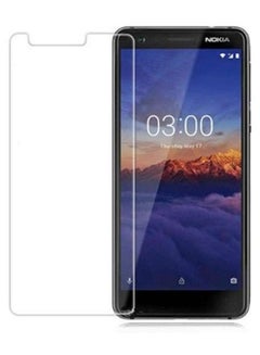 Buy Tempered Glass Screen Protector For Nokia 3.1 5.2-Inch Clear in UAE