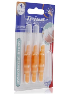 Buy Interdental Brush Orange/White in UAE