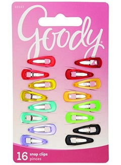 Buy 16-Piece Classic Mini Epoxy Contour Clip Set Multicolour in UAE