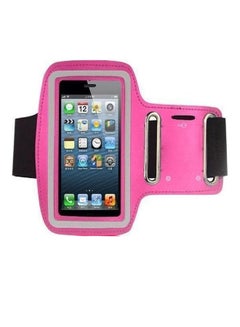 Buy Armband Case Cover With Key Holder For Apple iPhone 6/6s/7/8 Pink in UAE