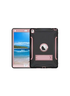 Buy Protective Case Cover With Kickstand For Apple iPad Pro Black/Rose Gold in Saudi Arabia