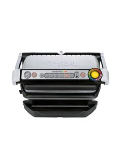 اشتري Indoor Electric Grill, Optigrill Plus/BBQ. With snacking and baking accessory, convenient, for baking and grilling 2000.0 W GC715D28 Silver/Black في السعودية