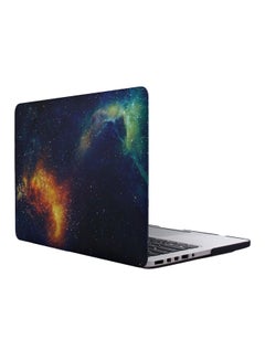 اشتري Hard Case Cover Skin For Apple For MacBook Air 11.6 Inch Green Galaxy/Blue في مصر