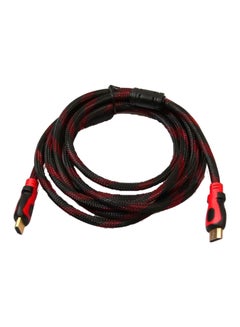 Buy 4K Ultra HD HDMI Cable Red/Black in UAE