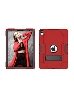 Buy Protective Case Cover With Stand For Apple iPad Pro (2018) 11-inch Red/Black in UAE