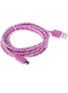 Buy Micro USB Data Sync Charger Cable Purple in UAE