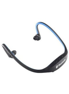 اشتري سماعة أذن داخلية رياضية لاسلكية تعمل بالبلوتوث الأسود / الأزرق في السعودية