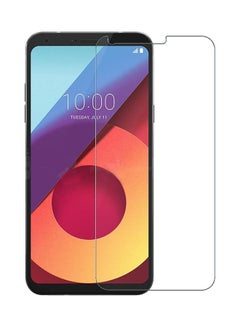 Buy Tempered Glass Screen Protector For LG Q6 Plus Clear in UAE