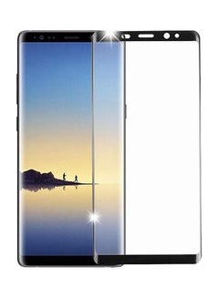 Buy Tempered Glass Screen Protector For Samsung Galaxy Note8 Black in UAE