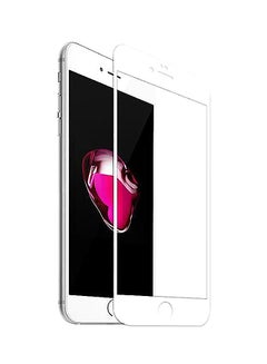 Buy 5D Tempered Glass Screen Protector For Apple iPhone 7 Plus White in Saudi Arabia