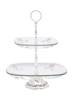 Buy Mf Silverplated 1H 2 Tier Tray  Standard in UAE