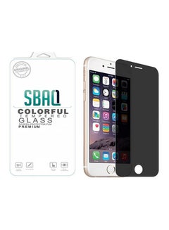 Buy Tempered Glass Screen Protector For Apple iPhone 6 Plus Black in Saudi Arabia