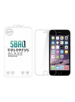 Buy Tempered Glass Screen Protector For Apple iPhone 8 Clear in UAE