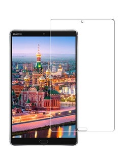 Buy Tempered Glass Screen Protector For Huawei MediaPad M5 8 (M5 8.4) Clear in UAE
