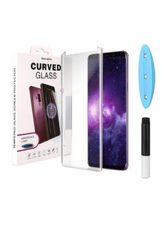 اشتري Nano Curved Full Glue Glass Screen Protector For Samsung Galaxy S7 Edge شفاف في الامارات