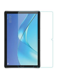 Buy Tempered Glass Screen Protector For Huawei MediaPad M5 10 (Pro) Clear in UAE