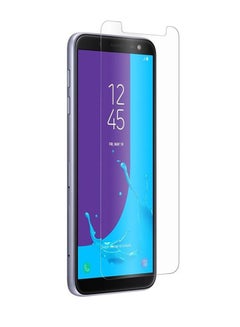 Buy Tempered Glass Screen Protector For Samsung Galaxy J4 Plus Clear in UAE