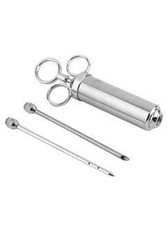 Buy Stainless Steel Marinade Injector Silver in Saudi Arabia