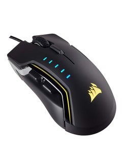 Buy CH-9302111-NA Glaive RGB Gaming Mouse Black/Yellow in UAE