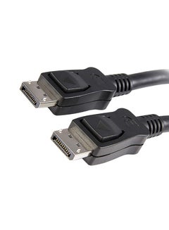 Buy DisplayPort to DisplayPort HD Display Cable Black in Egypt