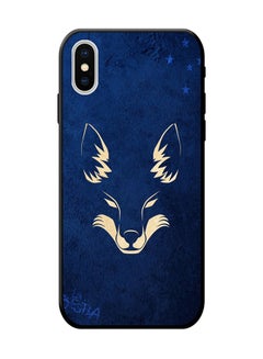 Buy Protective Case Cover For Apple iPhone X Blue in Saudi Arabia