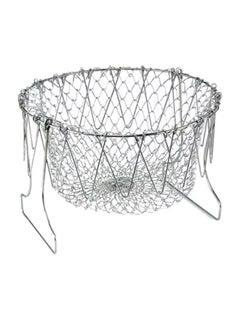 Buy Food Basket Versatile Curiosities Silver in Saudi Arabia