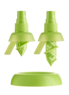 Buy Set Of 2 Mini Juice Sprayer Green in Saudi Arabia