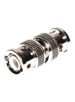 Buy BNC Male Connector Silver/White in UAE