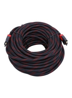 Buy HDMI Male To Male Cable 20meter Red/Black in UAE