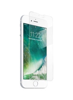 Buy Tempered Glass Screen Protector For Apple iPhone 8 Clear in Saudi Arabia